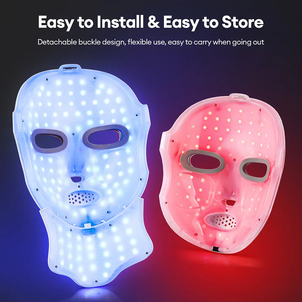 Elunis™ 7-Color LED Face & Neck Beauty Mask
