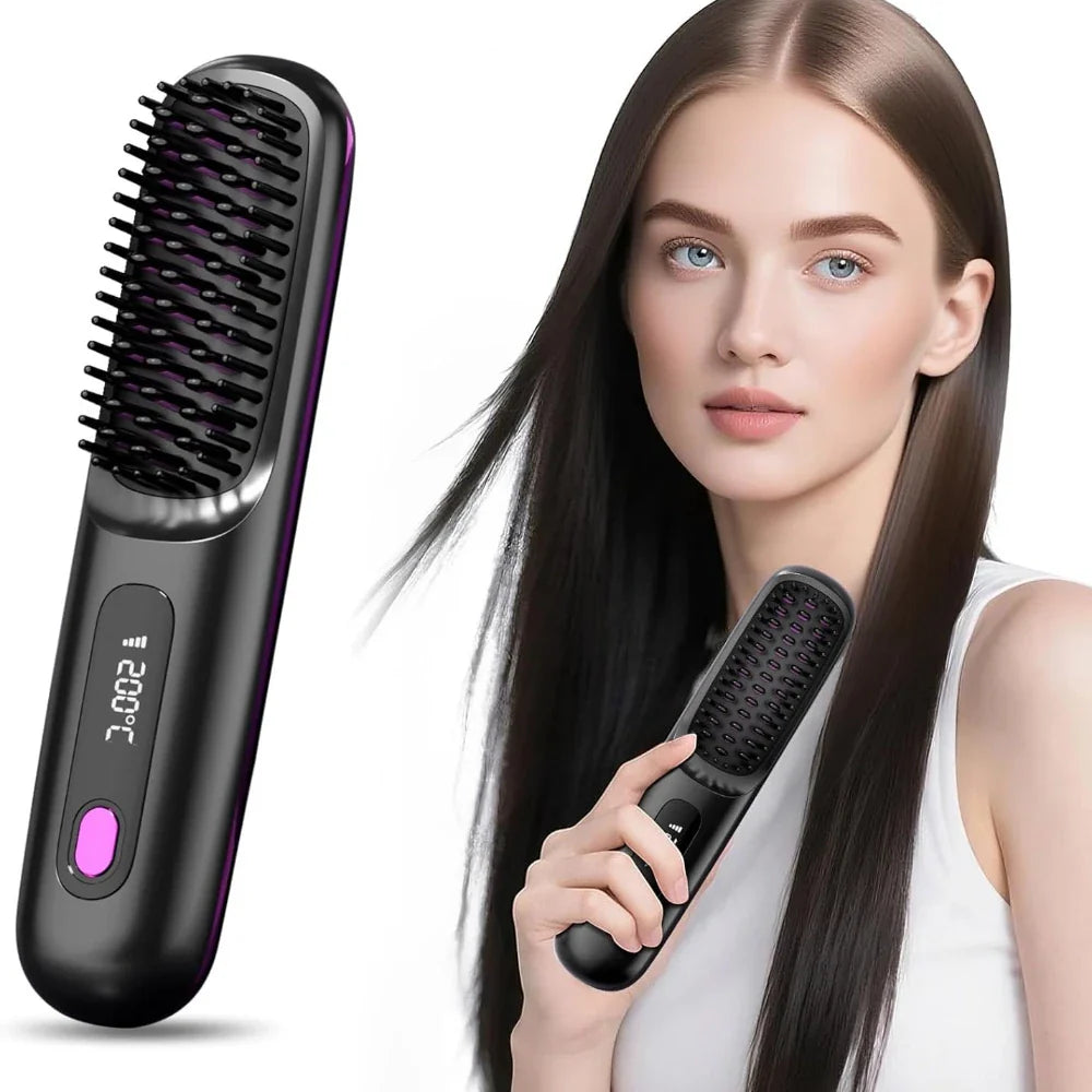 Elunis™ Ionic Hair Straightening Brush