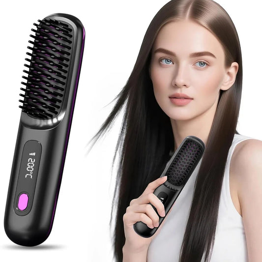 Elunis™ Ionic Hair Straightening Brush